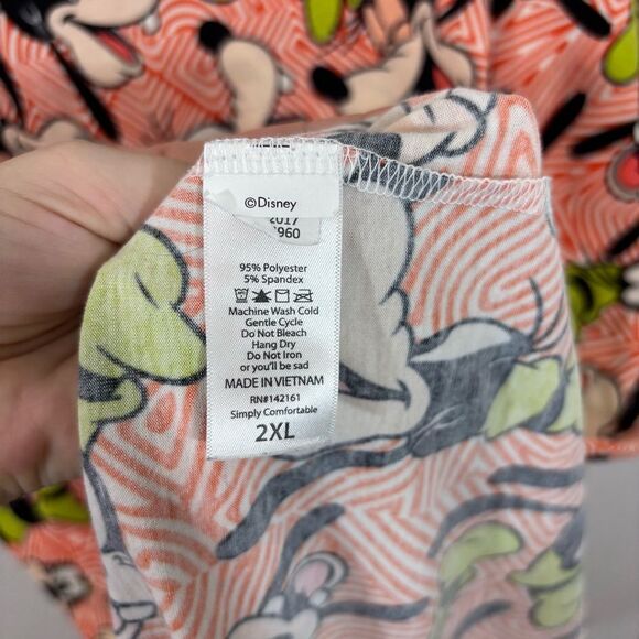 Disney LulaRoe Goofy Printed Short Sleeve Tee 2XL - Picture 8 of 10